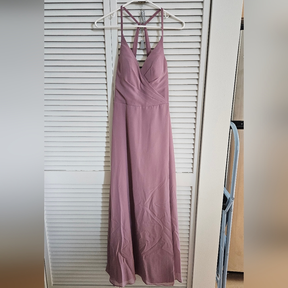 Davis bridesmaid dress size a2 vintage mauve